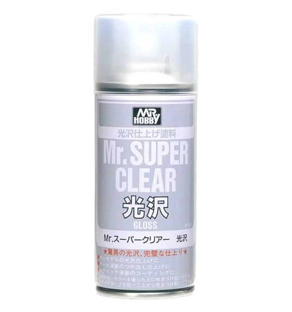 Mr. Super Clear Spray Gloss