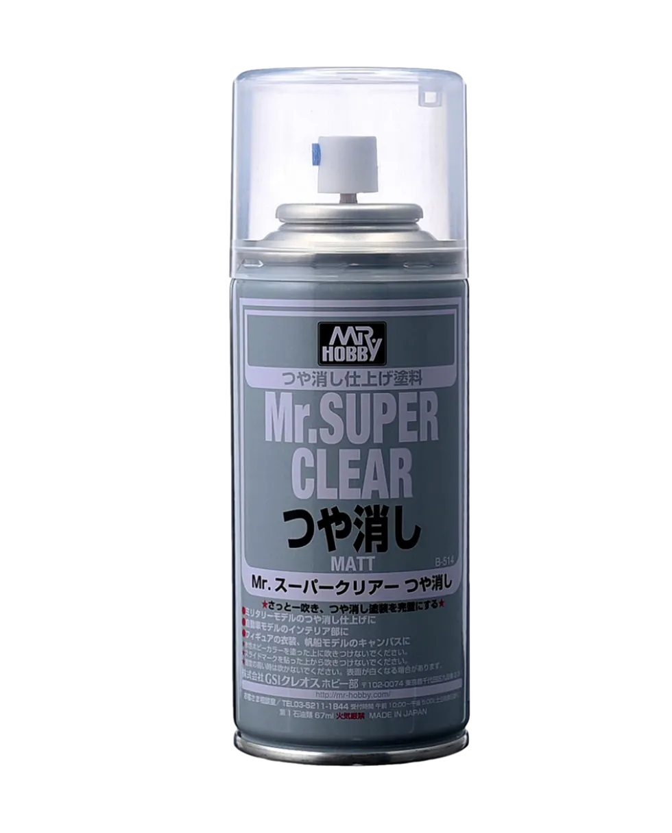 Mr. Super Clear Spray Matte