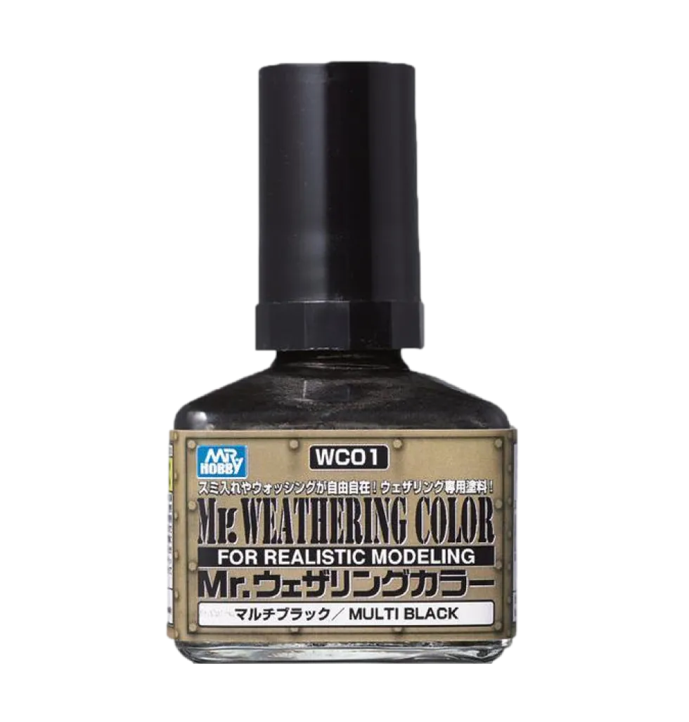 Mr. Weathering Color Multi Black
