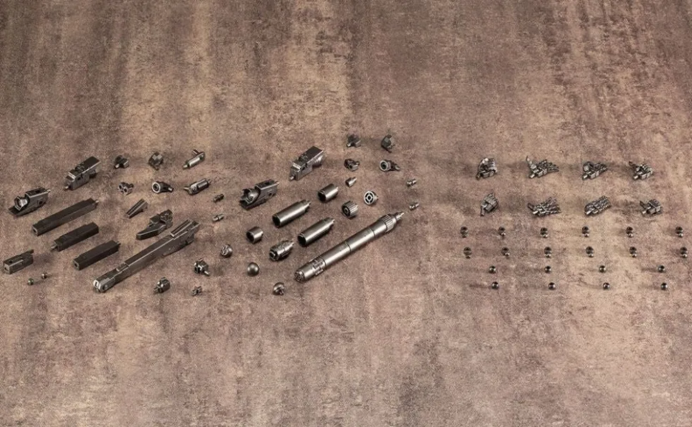 MSG Mecha Supply Assortment 02 Propellant Tank Set Gunmetal Ver.