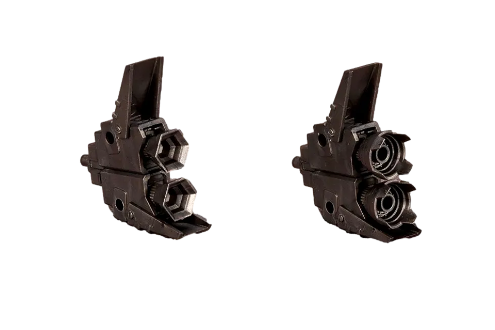 MSG Mecha Supply Assortment 02 Propellant Tank Set Gunmetal Ver.