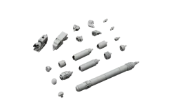 MSG Mecha Supply 04 Propellant Tank Type Round