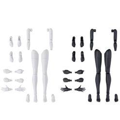 30MS OB-12 Option Body Parts - Arm & Leg Parts (White/Black)