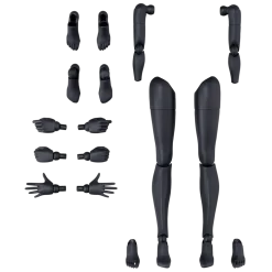 30MS OB-12 Option Body Parts - Arm & Leg Parts (White/Black)