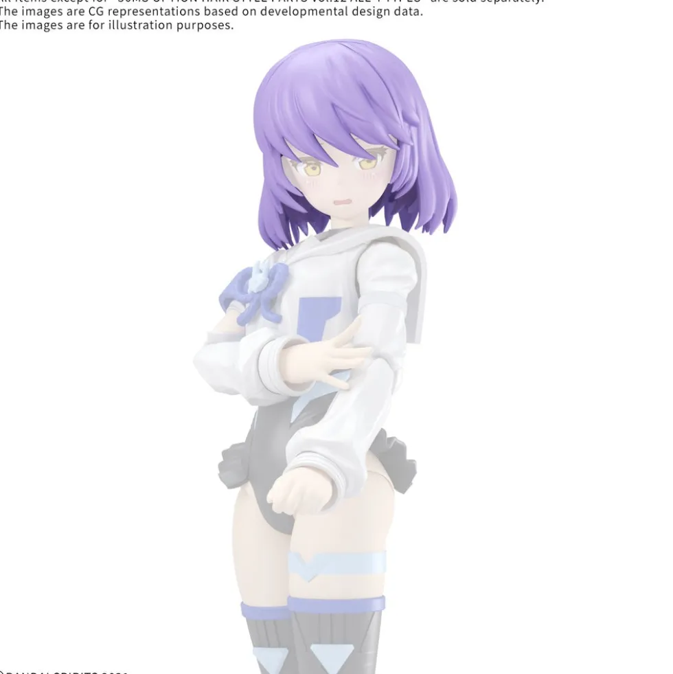 30MS Option Hair Style Parts Vol.12 (4 types)