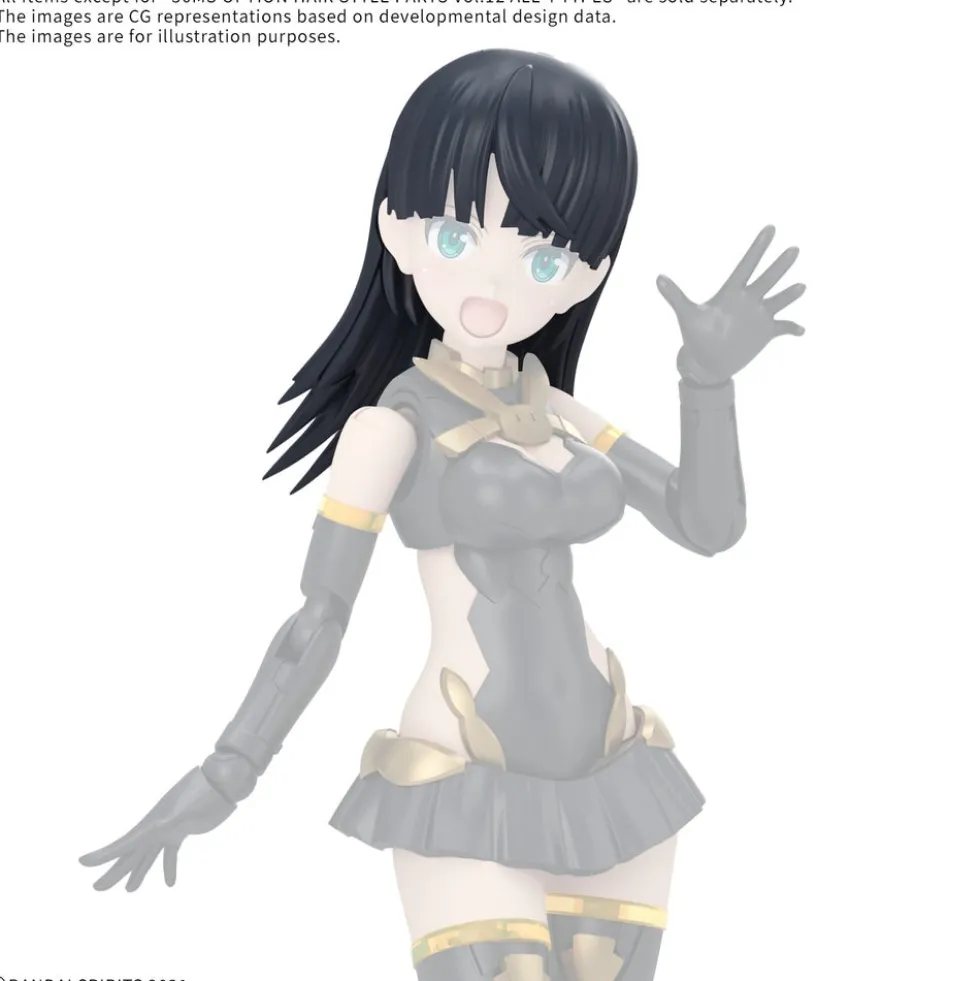 30MS Option Hair Style Parts Vol.12 (4 types)