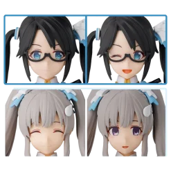 30MS x THE iDOLM@STER - Option Hairstyle & Face Parts Set (Yuika Mitsumine x Kiriko Yukoku)