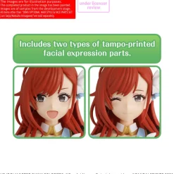 30MS x THE iDOLM@STER - Option Hair Style & Face Parts Set (Juri Saijo/Natsuha Arisugawa)