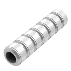 MZ Pipe Silver (20 pcs) - 4.0mm