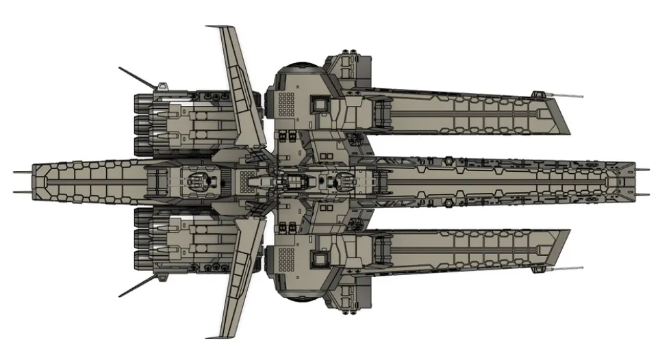 1/1700 Nahel Argama Resin Kit
