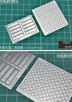 N-011 Neron Pivot Hole Spin Blade & Detail Parts (3.2 - 4.0mm)