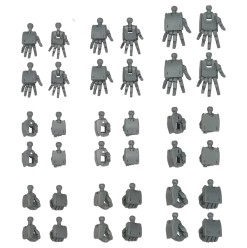 Option Parts Set Gunpla 03 - Build Hands Edge