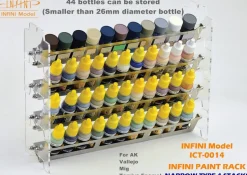 Paint Rack (Narrow) - 4 Stacks