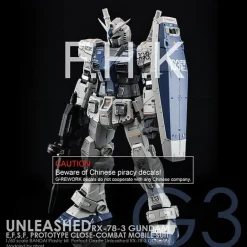 PG Unleashed RX-78-2 G3 Version Decals