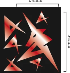 PGU Nu Emblems Metal Sticker - [Red]