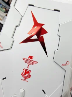 PGU Nu Emblems Metal Sticker - [Red]