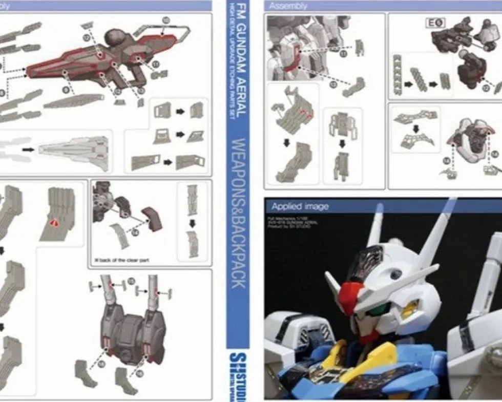Photo Etch FM Gundam Aerial