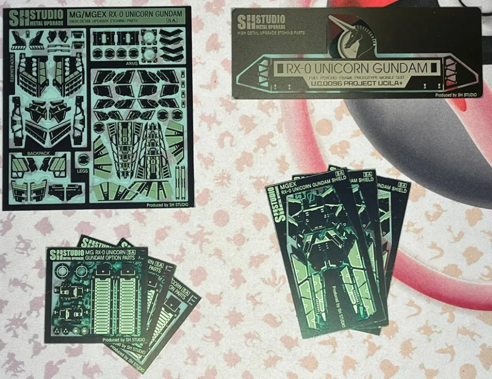 Photo Etch MGEX Unicorn Gundam (Renewed)