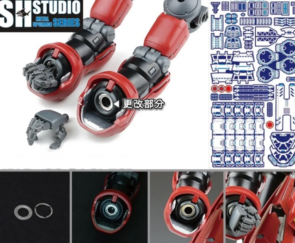 Photo Etch MG Sazabi Ver. Ka