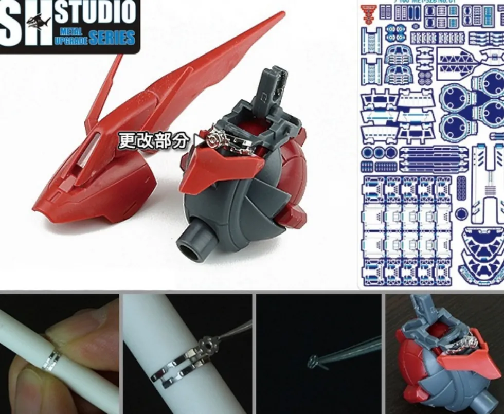 Photo Etch MG Sazabi Ver. Ka