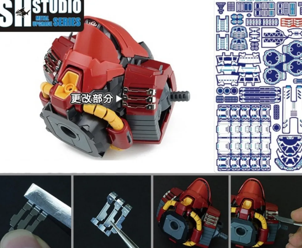 Photo Etch MG Sazabi Ver. Ka