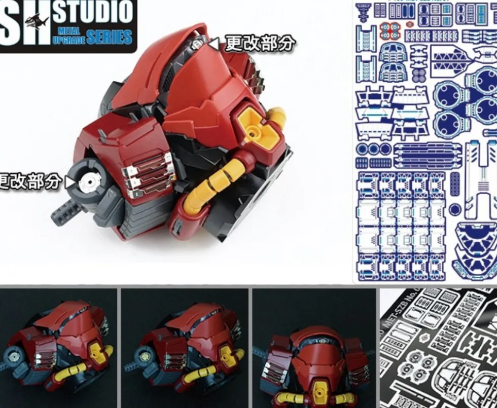 Photo Etch MG Sazabi Ver. Ka