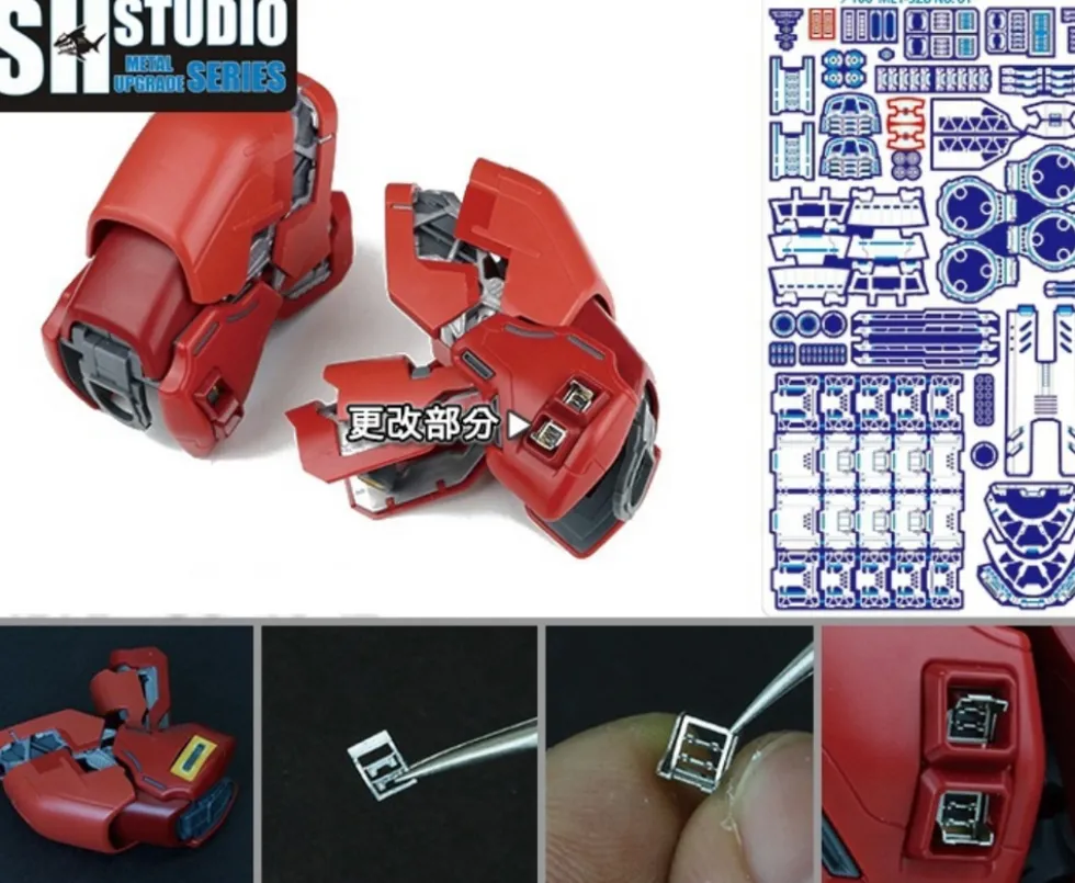 Photo Etch MG Sazabi Ver. Ka