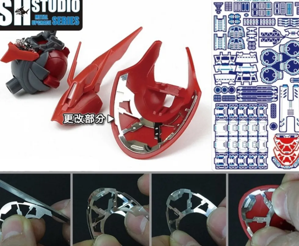 Photo Etch MG Sazabi Ver. Ka
