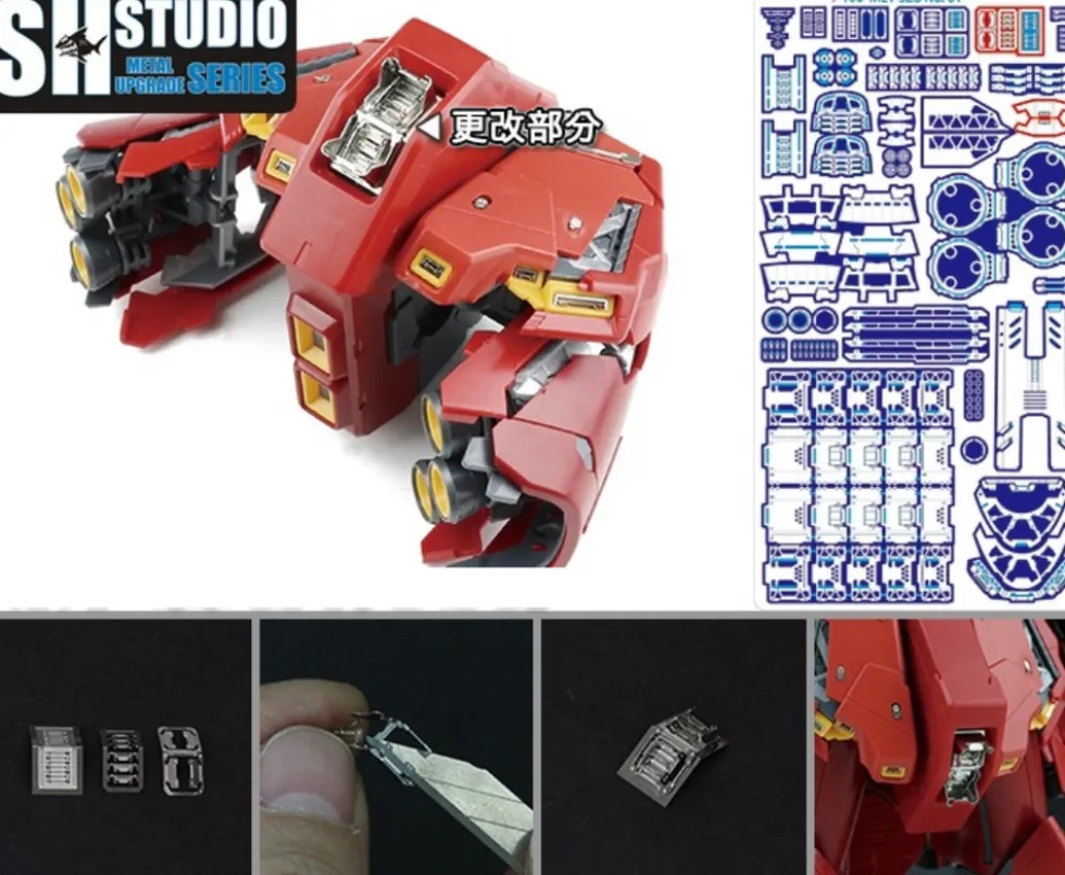 Photo Etch MG Sazabi Ver. Ka
