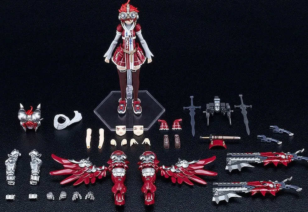 PLAMAX GO-03 Godwing Dragon Knight Ren Firedragon