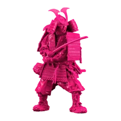 PLAMAX 1/12 Kamakura Period Armored Warrior (Pink Color Edition)