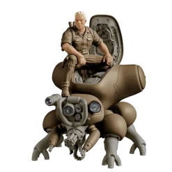 PLAMAX MF-95 Minimum Factory Batou with Fuchikoma (Manga Ver.)