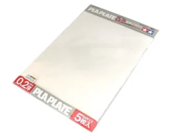 Pla-Plate 0.2mm B4 Size (5pcs) Clear ITEM 70126