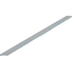 Plastic Half Round Bar (Gray) - 1mm x 8