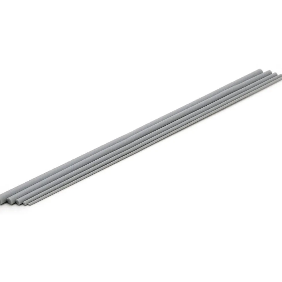 Plastic Round Bar (Gray) - 1mm x 8