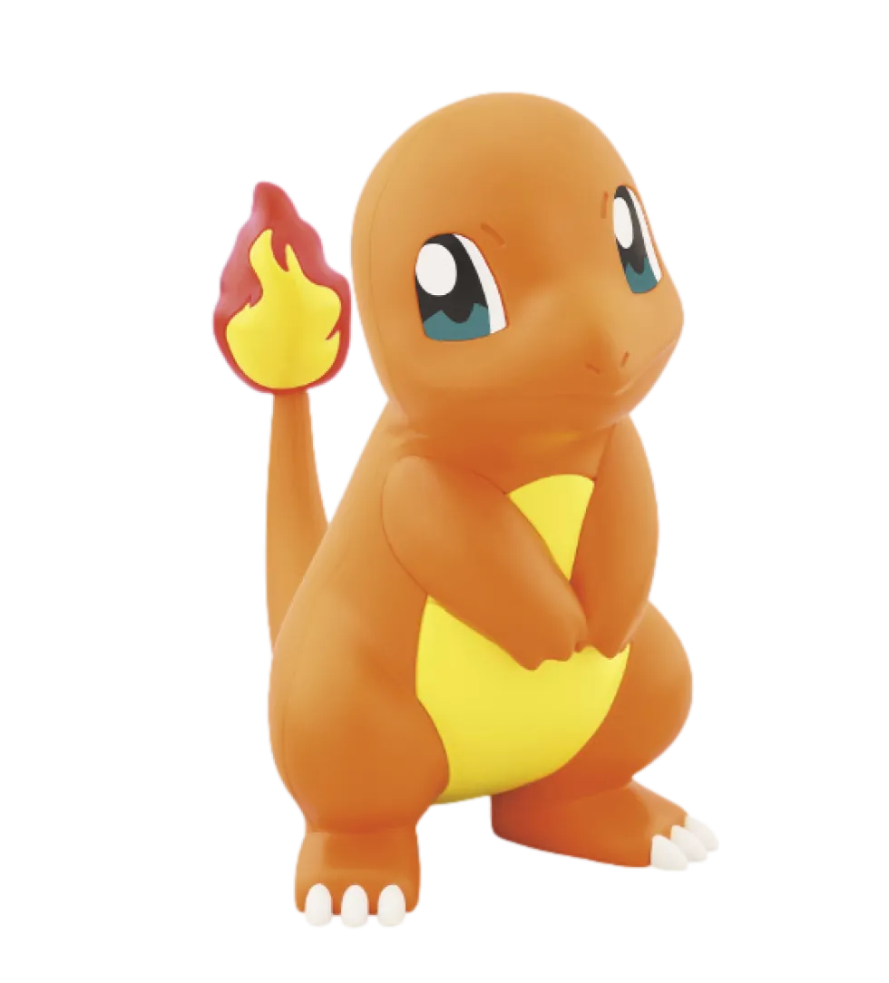 Pokémon Model Kit Quick!! 11 Charmander
