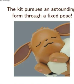 Pokémon Model Kit Quick!! 07 Eevee (Sleeping Pose)