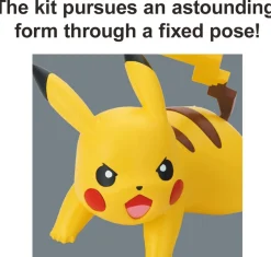 Pokémon Model Kit Quick!! 03 Pikachu (Battle Pose)