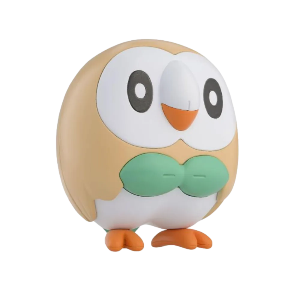 Pokémon Model Kit Quick!! 10 Rowlet