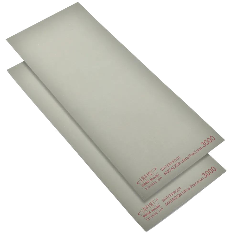 Premium Ultra Precision Sanding Sheet Of Sticker Type - Full Set #400-7000