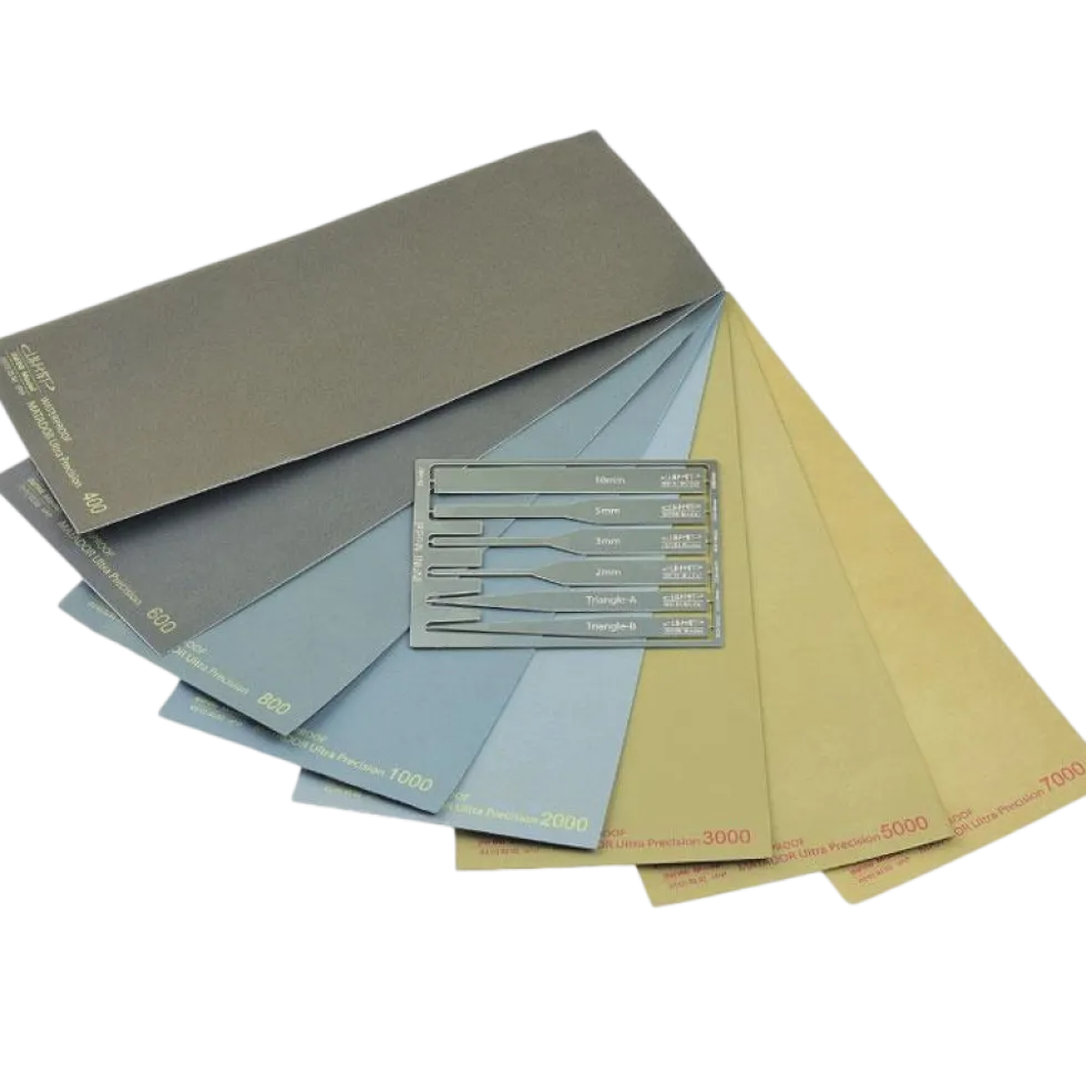 Premium Ultra Precision Sanding Sheet Of Sticker Type - Full Set #400-7000