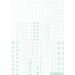 1/144 RB02 Caution Decal - Gray & Orange