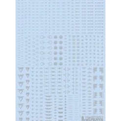 1/144 RB02 Caution Decal - Gray & Orange
