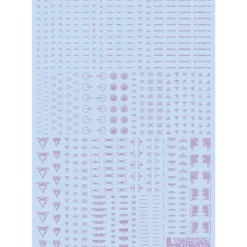 1/144 RB02 Caution Decal - Gray & Orange