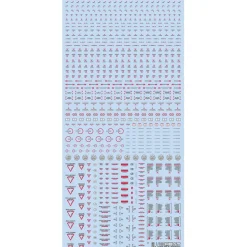 1/100 RB02 Caution Decal - Gray & Orange