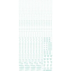 1/100 RB01 Caution Decal - Gray & Orange