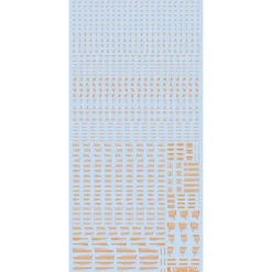 1/100 RB01 Caution Decal - Gray & Orange