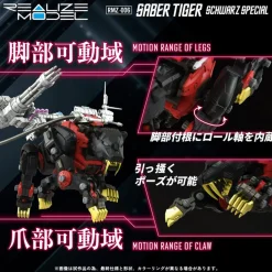 1/100 Realize Model Zoids RMZ-006 Saber Tiger (Schwarz Special)