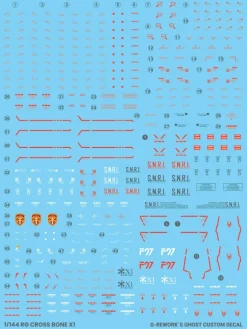 RG Crossbone X1 Decals