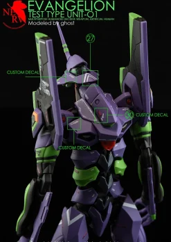 RG Evangelion 01 Decals